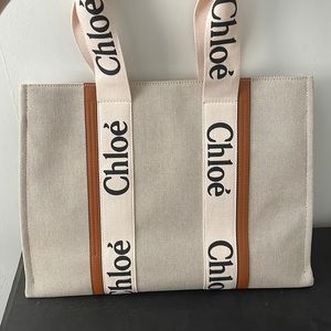 Large canvas tote